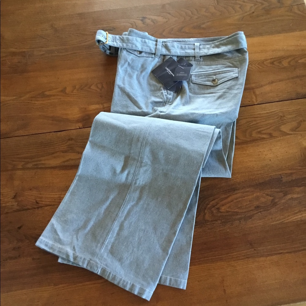 Wide leg, high waist pants